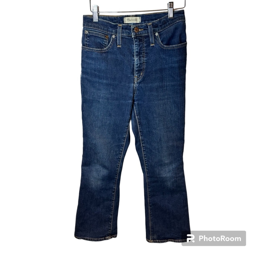Madewell Cali Demi Boot Denim‎ Jeans High Rise Blue Size 26